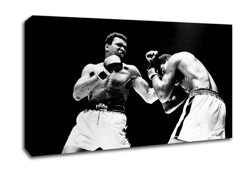 Picture of Muhammad Ali Fist Of Power Wide Canvas Wall Art