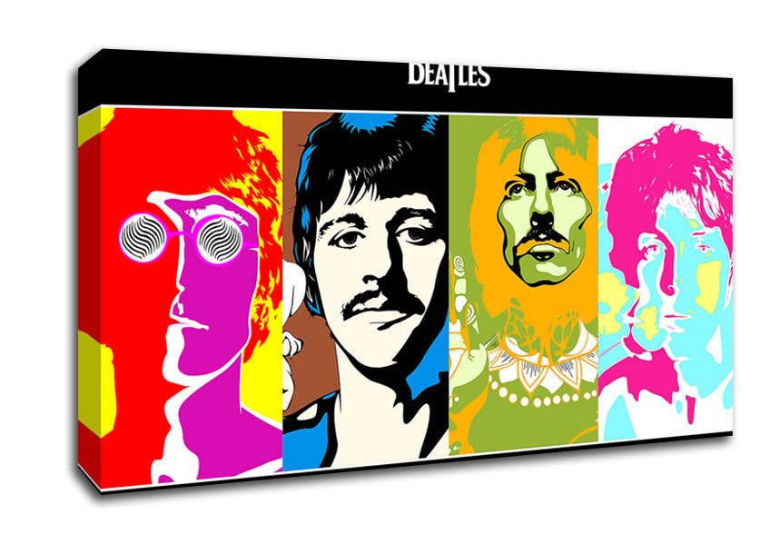 Picture of The Beatles Wide Canvas Wall Art