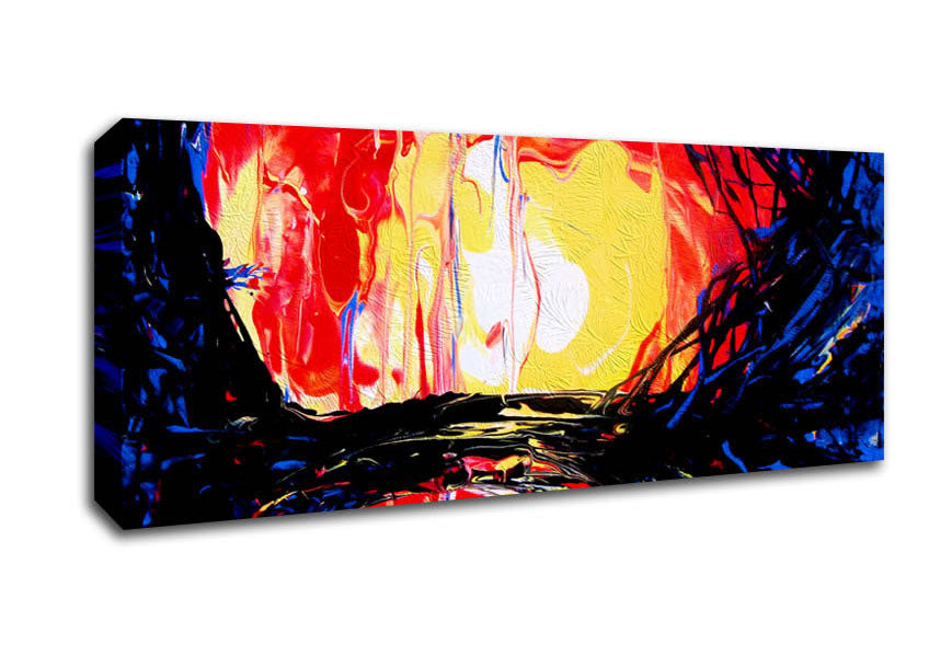 Picture of Abstract Earth Panoramic Canvas Wall Art