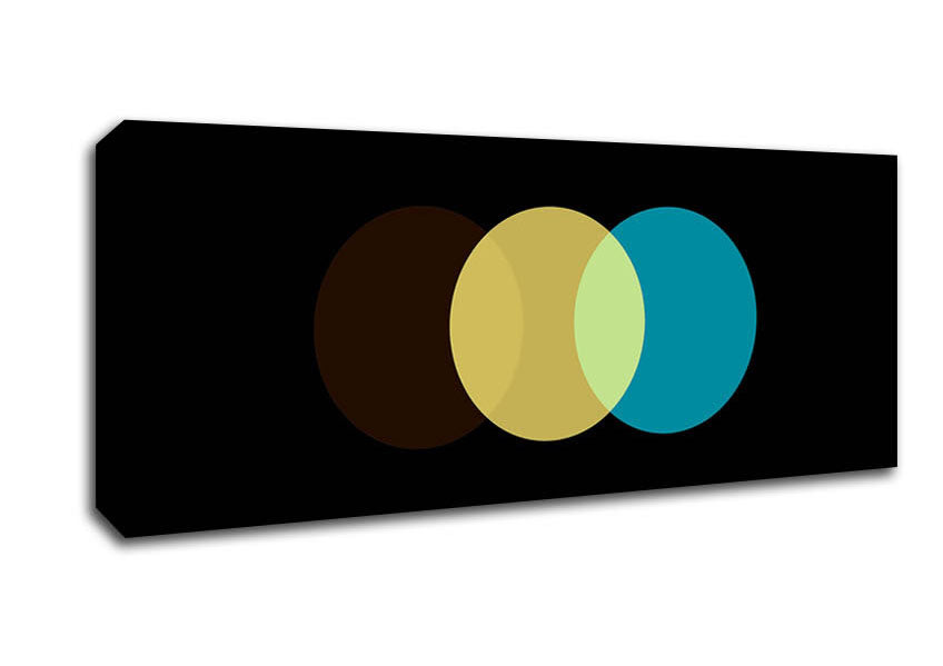 Picture of Triple Headlight Panoramic Canvas Wall Art