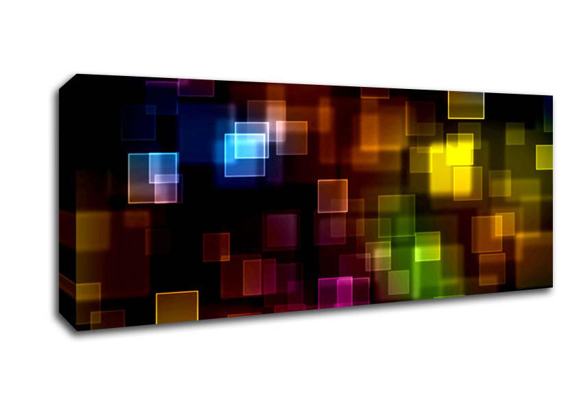 Picture of Christmas Haze Panoramic Canvas Wall Art