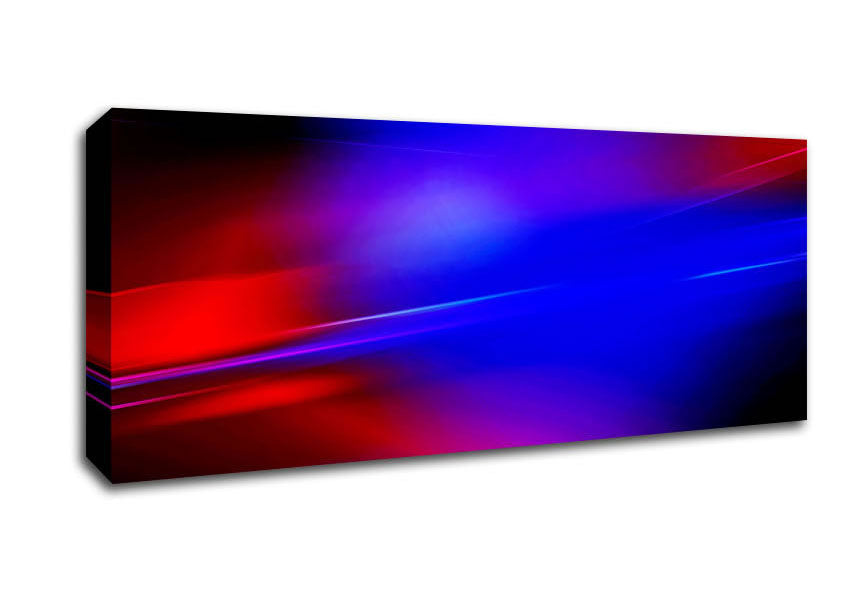 Picture of Crossing The Line Panoramic Canvas Wall Art