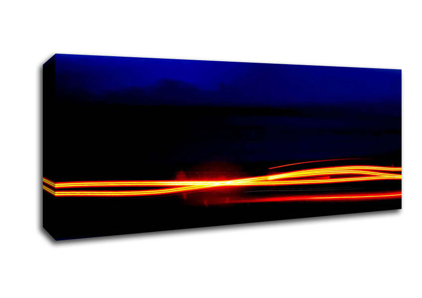 Picture of Electric Dawn Panoramic Canvas Wall Art