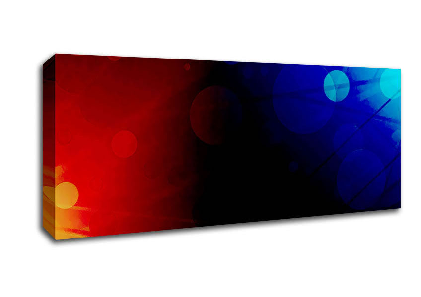 Picture of Fire And Water Panoramic Canvas Wall Art