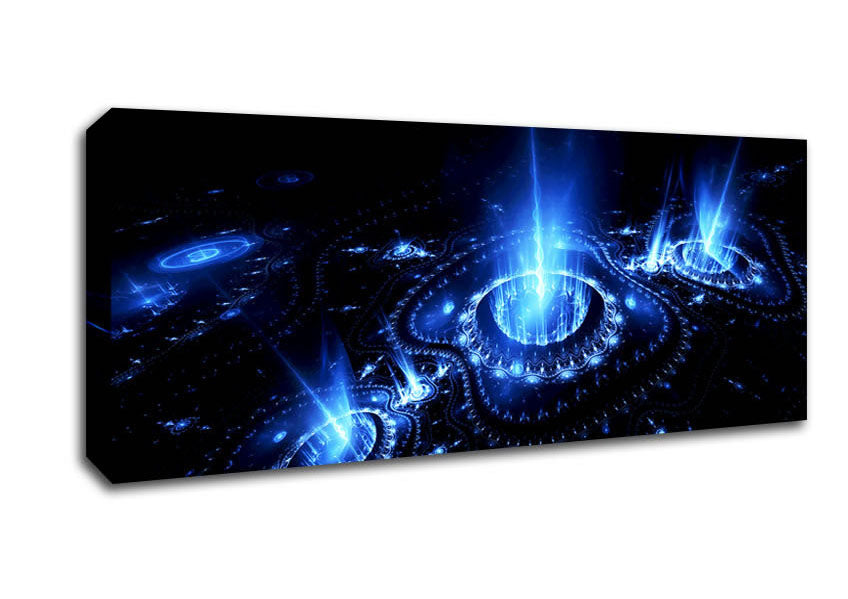 Picture of From Another Planet Panoramic Canvas Wall Art
