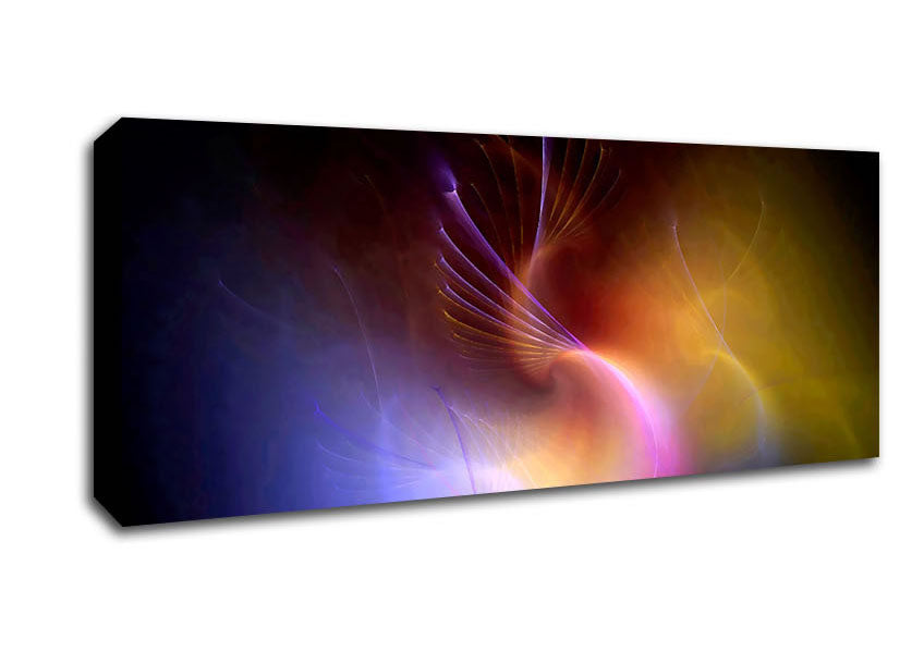 Picture of Galaxy Of Colours Panoramic Canvas Wall Art