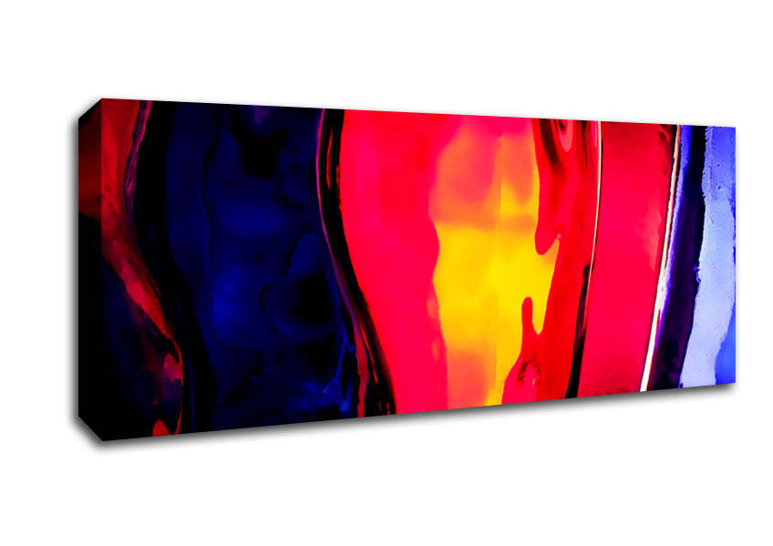 Picture of Glass Rainbow Panoramic Canvas Wall Art