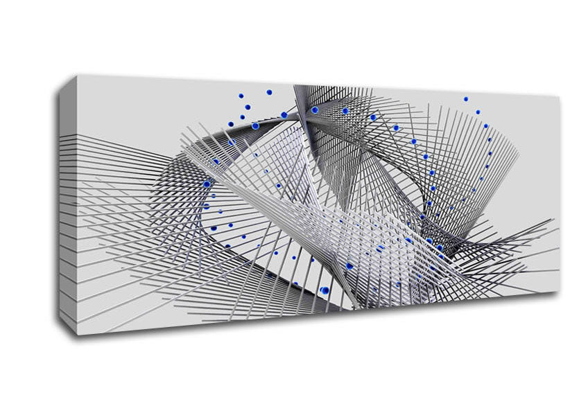 Picture of Graphical Equals Panoramic Canvas Wall Art