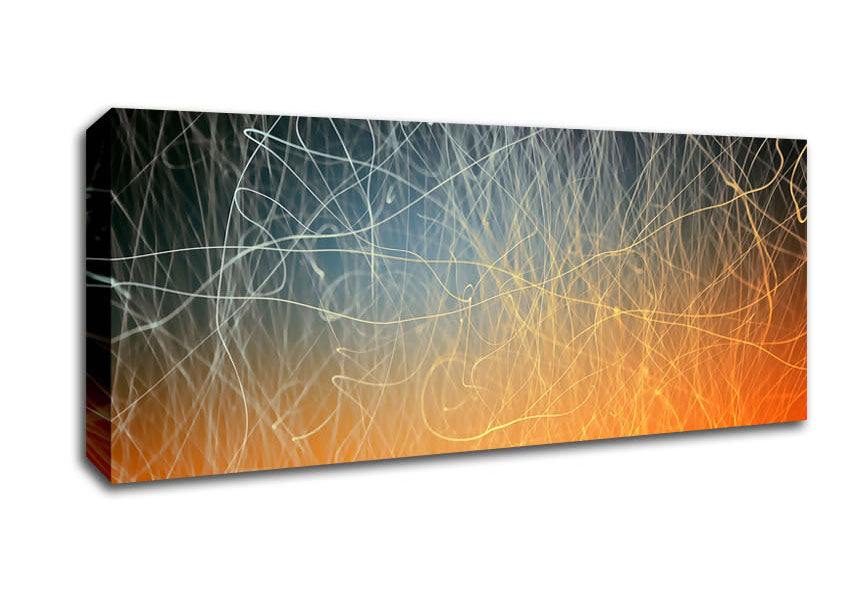 Picture of Heat Panoramic Canvas Wall Art