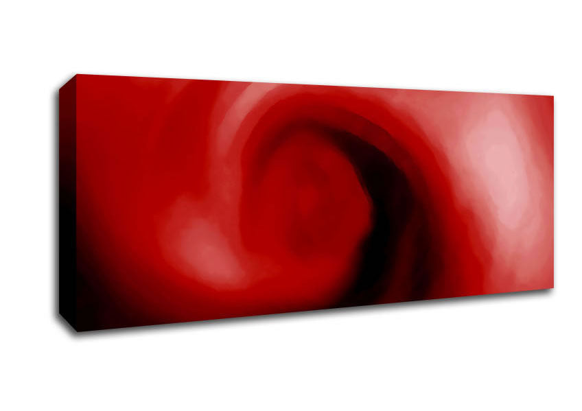 Picture of Hurricane Red Panoramic Canvas Wall Art