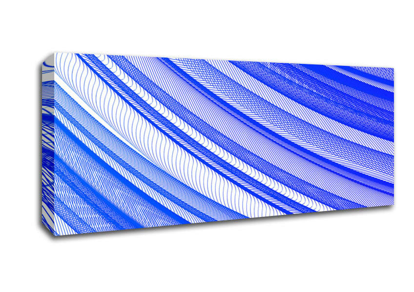 Picture of Ice Waves Panoramic Canvas Wall Art