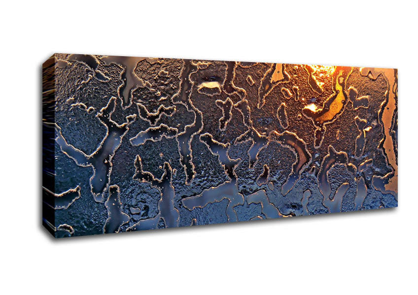 Picture of Icy Glass Panoramic Canvas Wall Art