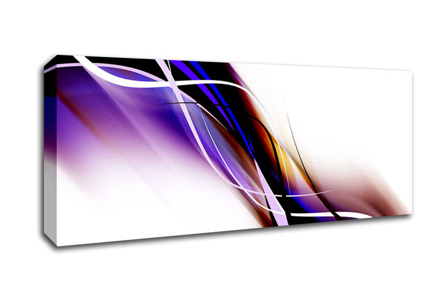 Picture of Intertwined Colours Panoramic Canvas Wall Art