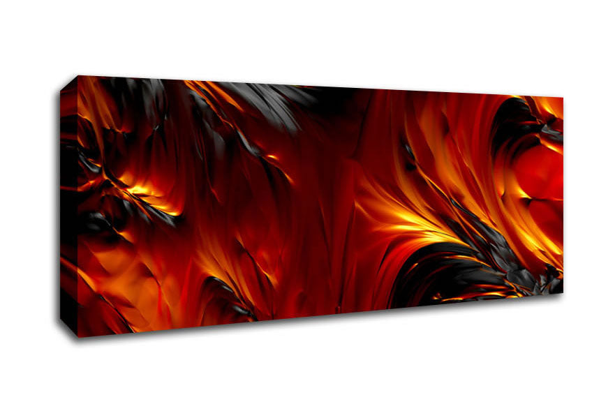Picture of Lava Beauty Panoramic Canvas Wall Art