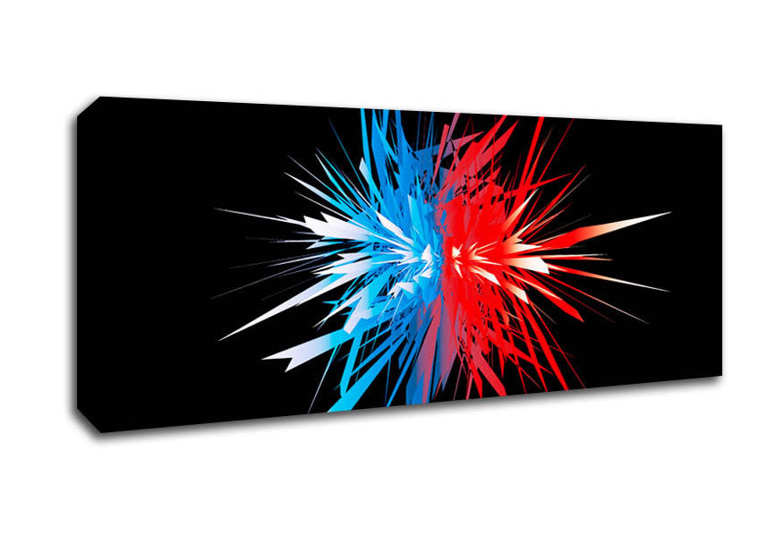 Picture of Opposite Spike Surprise Panoramic Canvas Wall Art
