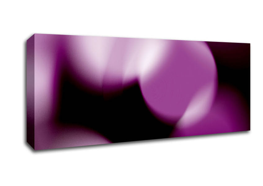 Picture of Purple Disco Panoramic Canvas Wall Art