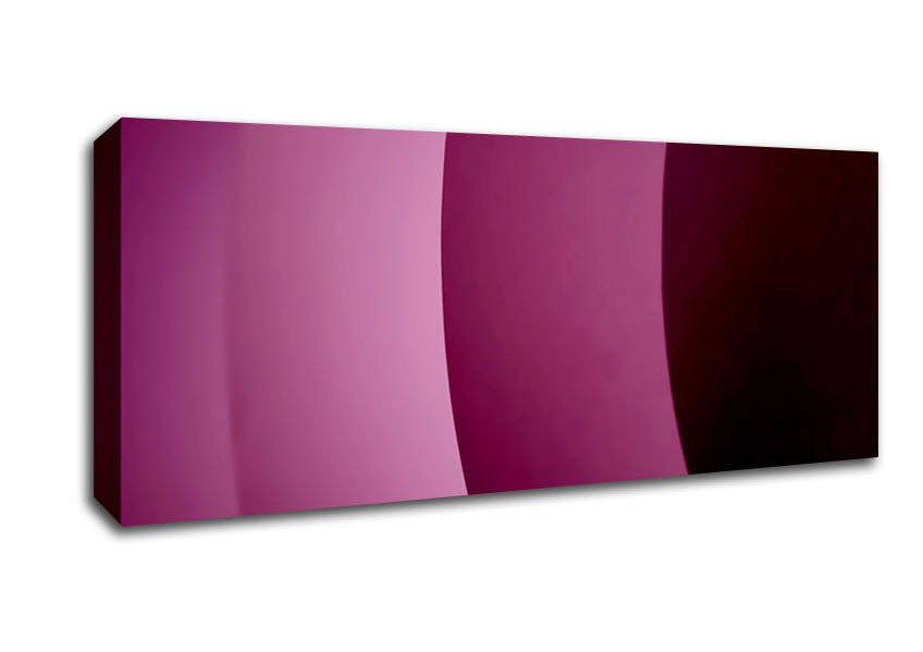 Picture of Purple Hills Panoramic Canvas Wall Art
