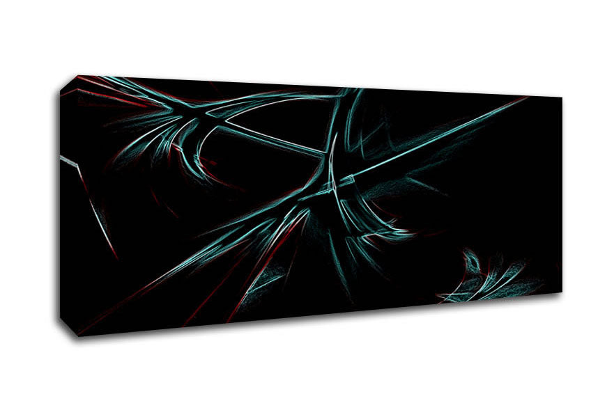 Picture of Spike Attack Panoramic Canvas Wall Art