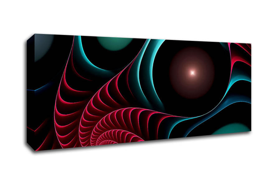 Picture of The Eye Of The Planet Panoramic Canvas Wall Art