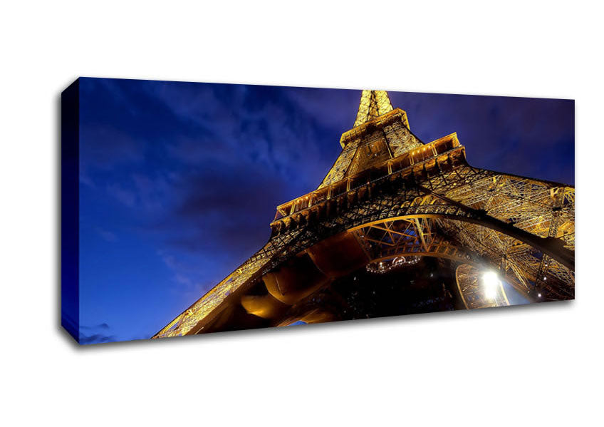 Picture of Eiffel Tower Paris France Europe Panoramic Canvas Wall Art