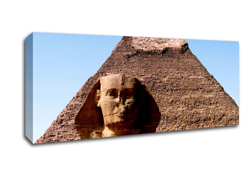 Picture of Great Pyramid Of Giza Panoramic Canvas Wall Art