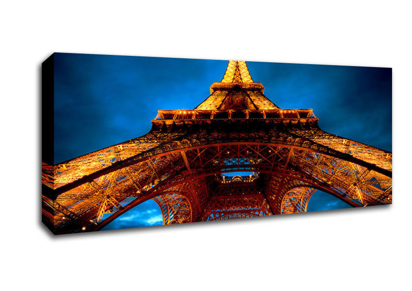 Picture of La Tour Eiffel Tower Panoramic Canvas Wall Art