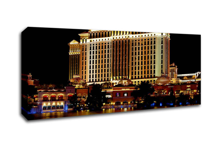 Picture of Las Vegas All That Glitters Panoramic Canvas Wall Art
