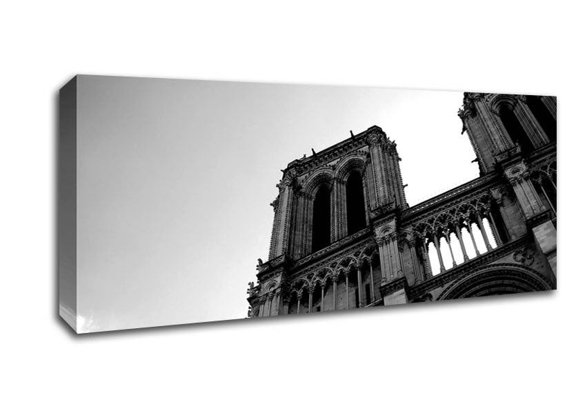Picture of Notre Dame Panoramic Canvas Wall Art
