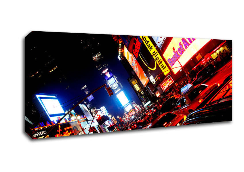 Picture of The Heart Of New York City Panoramic Canvas Wall Art