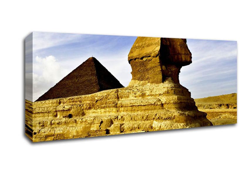 Picture of The Sphinx Egypt Panoramic Canvas Wall Art