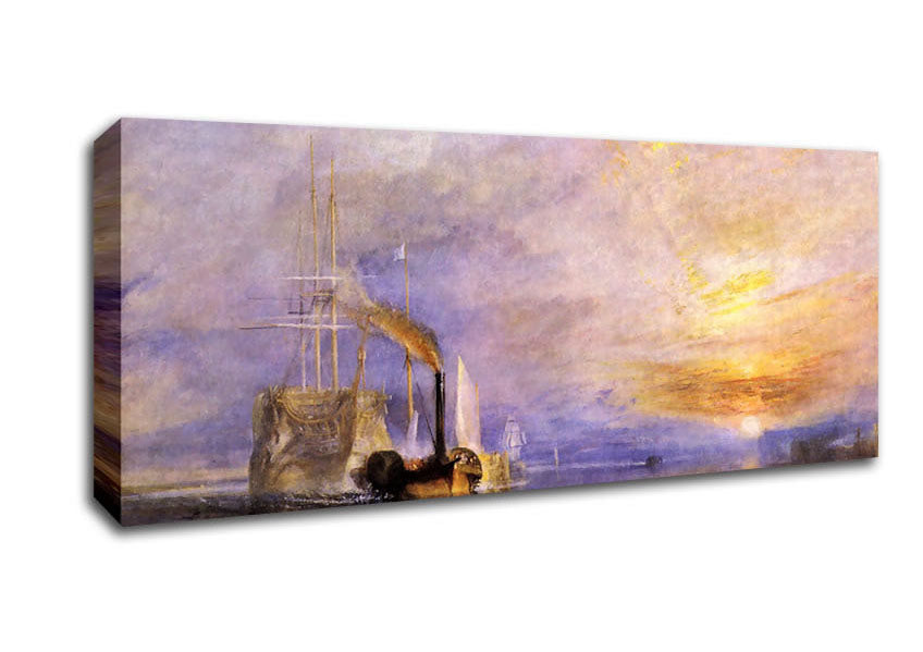 Picture of Joseph Mallord Turner Deception Panoramic Canvas Wall Art