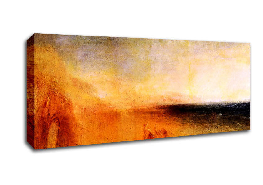 Picture of Joseph Mallord Turner Europa And The Bull Panoramic Canvas Wall Art