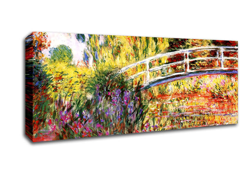 Picture of Monet Le Bassin Aux Nympheas Panoramic Canvas Wall Art