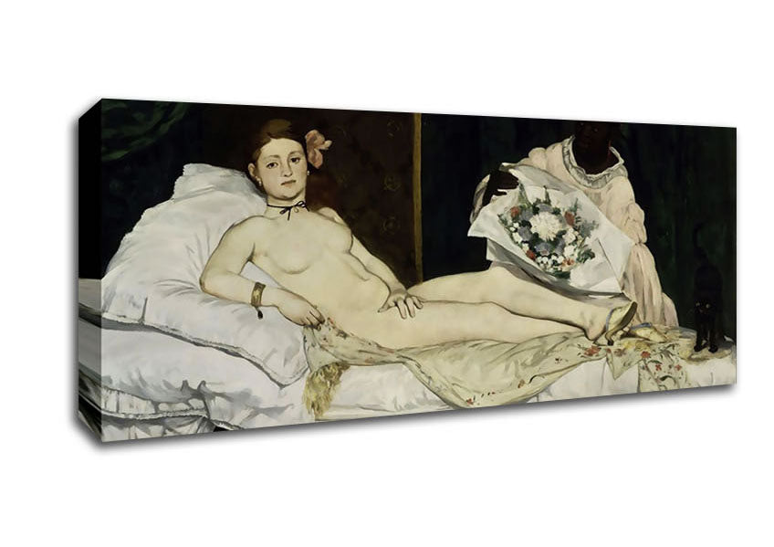 Picture of Manet Olympia Panoramic Canvas Wall Art