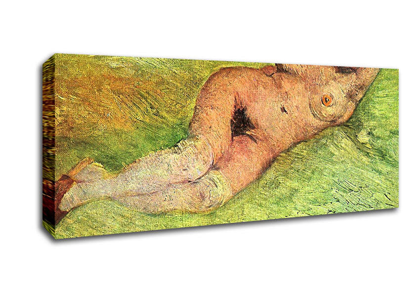 Picture of Van Gogh Nacked Woman Panoramic Canvas Wall Art