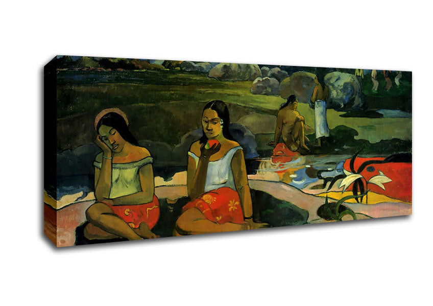Picture of Gauguin Nave Nave Moe Panoramic Canvas Wall Art