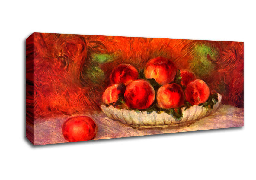 Picture of Van Gogh Still Life With Fruits Panoramic Canvas Wall Art