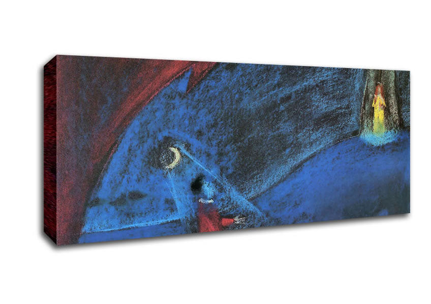Picture of Walter Gramatte The Dreaming Boy 2 Panoramic Canvas Wall Art