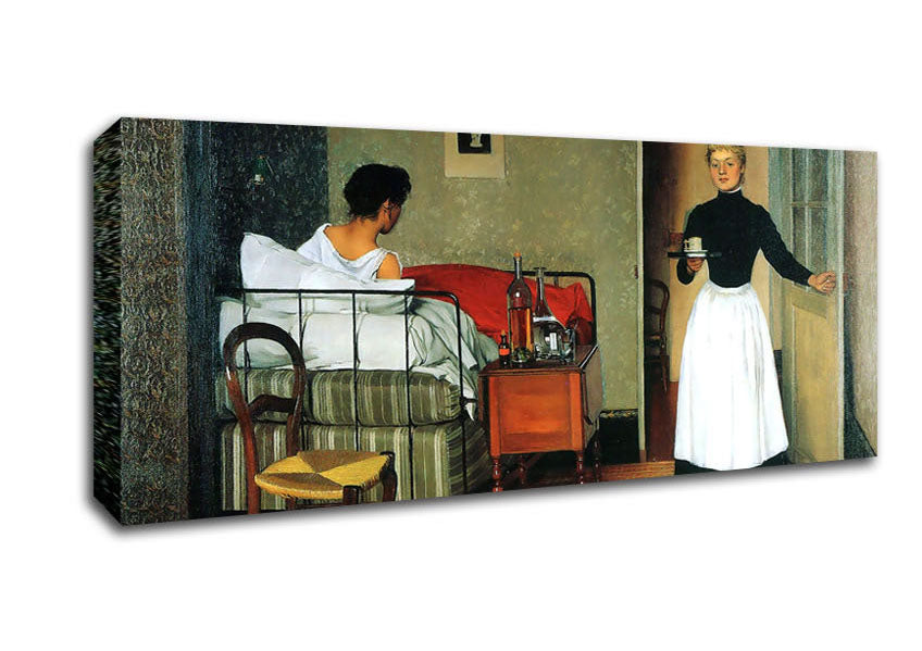 Picture of Felix Vallotton The Sick Panoramic Canvas Wall Art