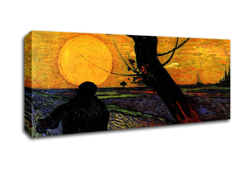 Picture of Van Gogh The Sower 2 Panoramic Canvas Wall Art