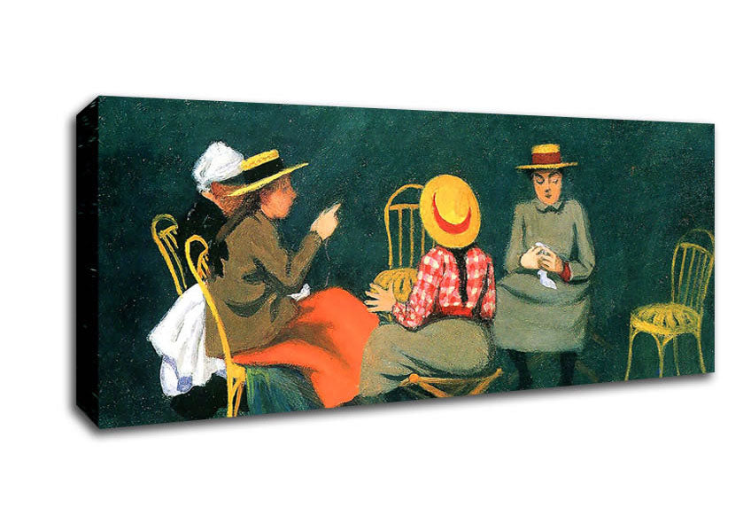 Picture of Felix Vallotton The Women Panoramic Canvas Wall Art
