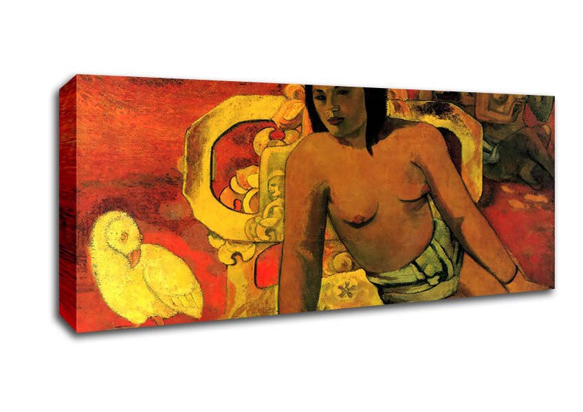 Picture of Gauguin Vairumati Panoramic Canvas Wall Art
