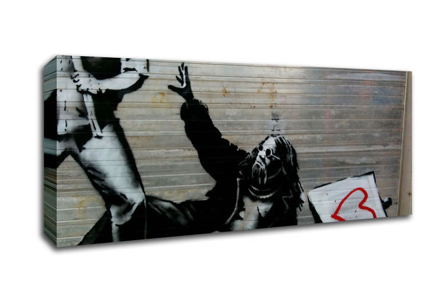 Picture of Glastonbury Panoramic Canvas Wall Art