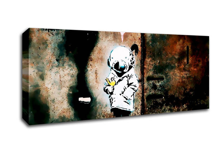 Picture of Love Tank Girl Panoramic Canvas Wall Art