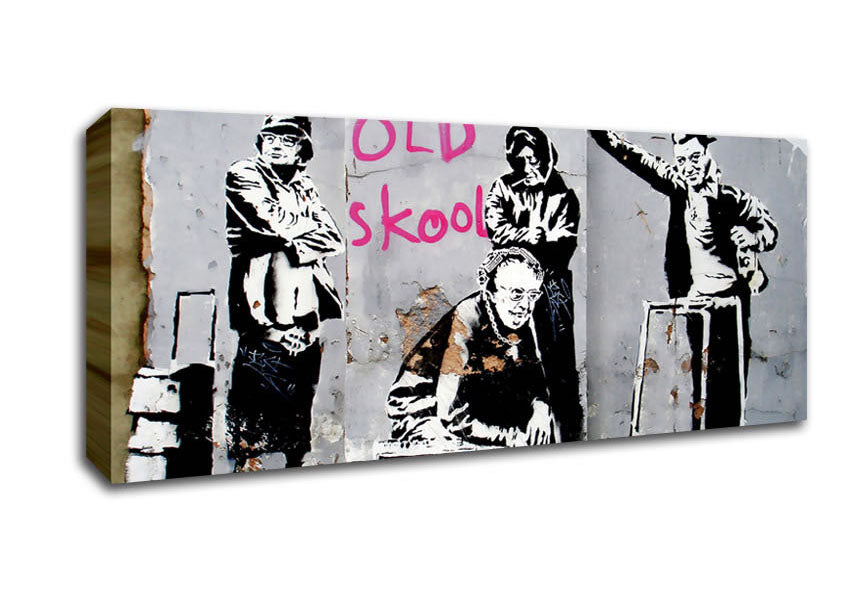 Picture of Old Skool Panoramic Canvas Wall Art