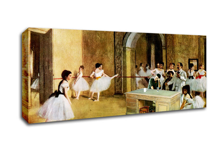 Picture of Simon Cowell Ballet Panoramic Canvas Wall Art