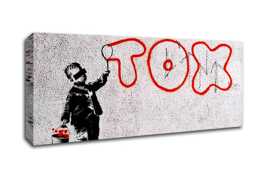 Picture of Toxic Panoramic Canvas Wall Art