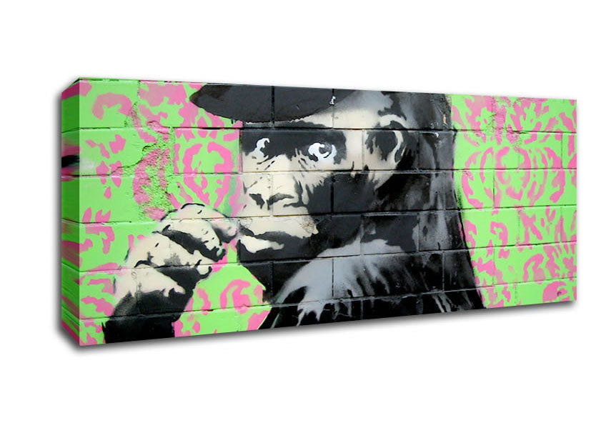 Picture of Monkey Cap Panoramic Canvas Wall Art