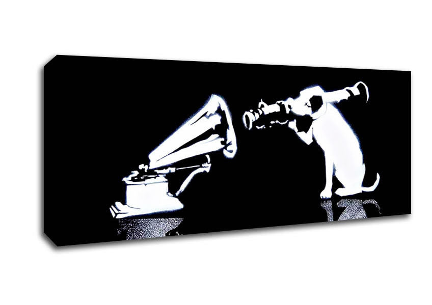 Picture of Hmv Dog Missile Panoramic Canvas Wall Art