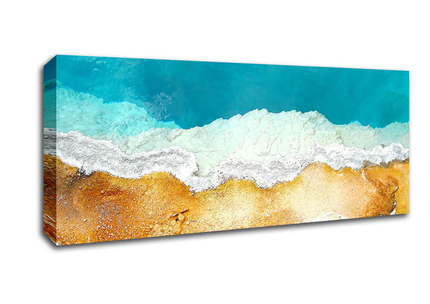 Picture of Hot Spring Panoramic Canvas Wall Art
